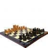 wooden carving chess set