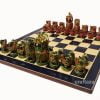 wooden chess set