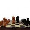 wood hand carved chess set
