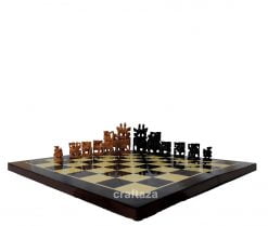 wood hand carved chess set