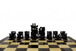 wood hand carved chess set